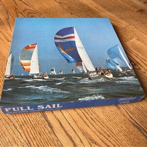 EATON Treasure Collection Sailboat Puzzle Sailing Sail 500 Pcs Vintage Complete